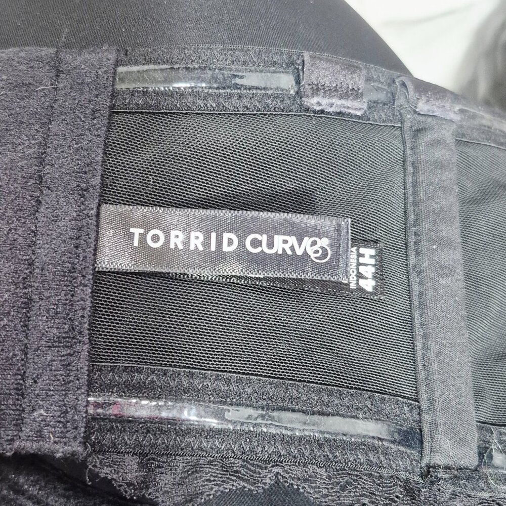 44h Torrid Lightly Lined Strapless Underwire Bra … - image 8